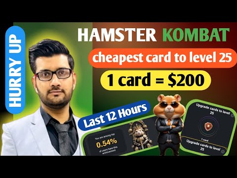 Cheapest card to level 25 ||  Buy 1 card and get 200$ AIRDROP