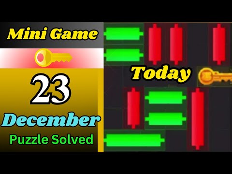 23 December Hamster Kombat Daily Mini-Game Puzzle Solved #hamstercombat #minigame #minipuzzle