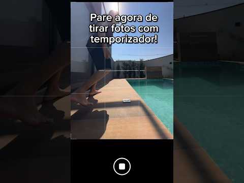 Como tirar fotos com assistive touch sozinho no modo burst