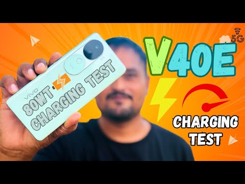 Vivo V40e Charging test Review | Charging Speed Test 🔥