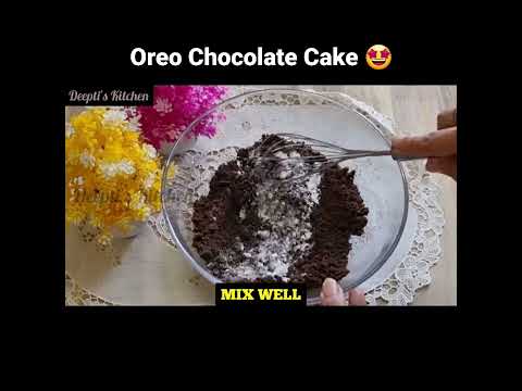 #shorts Oreo Chocolate Cake | Eggless and No Oven | #oreochocolatecake #viral #YTshorts ❤️