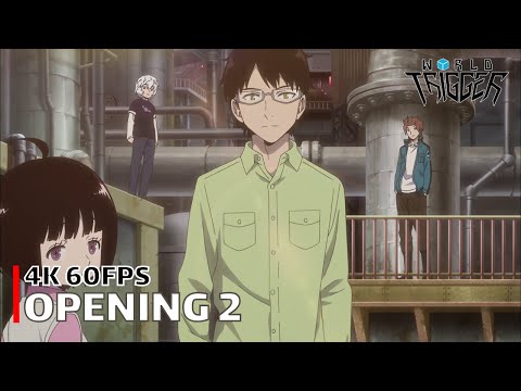 World Trigger - Opening 2 【Ashita no Hikari】 4K 60FPS Creditless | CC