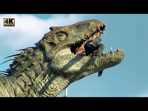 All Carnivore Dinosaurs Escape from Biosyn Sanctuary - Jurassic World Evolution 2