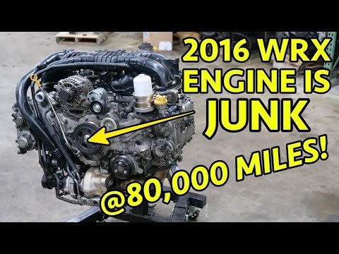 TOTAL TRASH! Subaru WRX FA20DIT Failed Engine Teardown. How NOT To Rebuild A Turbo Subaru Correctly