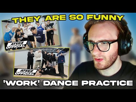 REACTING TO ATEEZ(에이티즈) - 'WORK' Dance Practice & (Moving🏀 ver.)