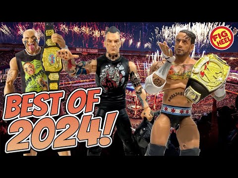 TOP 10 BEST WRESTLING ACTION FIGURES OF 2024 - WWE, AEW & Indies