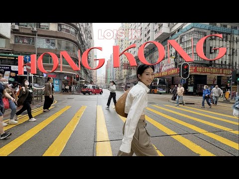 HONG KONG TRAVEL VLOG | first time in HK, exploring the city, best places to eat, & meeting friends!