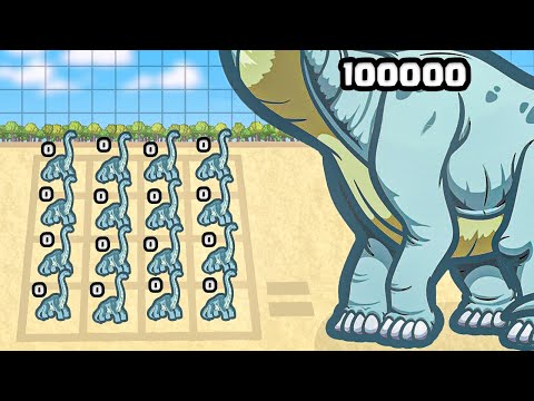 Merging a Dino to MAX LEVEL DINOSAUR