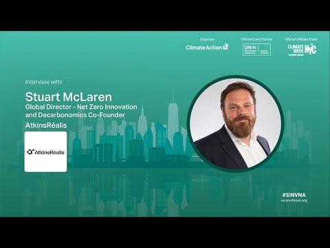 Interview with Stuart McLaren at AtkinsRéalis | Sustainable Investment Forum North America 2024