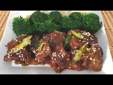 How To Make Mongolian Beef-Chinese Food Recipes-Restaurant Style