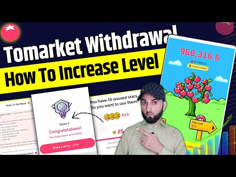 Tomarket withdrawal Update | How To Increase Level In Tomarket App | Tomarket App Unlock Level |