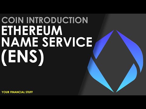 Crypto Coin Introduction - Ethereum Name Service - ENS