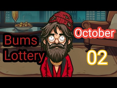 Bums Lottery Card Today Bums Combo Card October 02 #bums