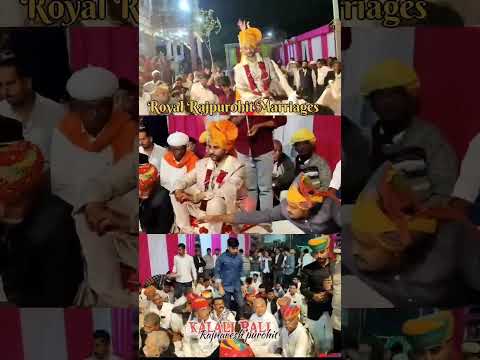 Royal Rajpurohit marriage kalali #highlights #marriagevideo #marriagecouplevlog #kalali #pali #shadi