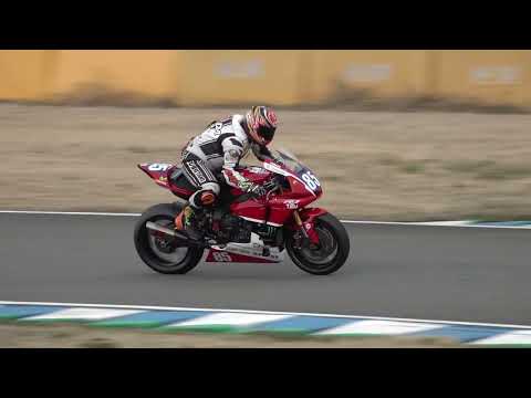 九州ロードレース選手権ST-1000の予選の1/4スロー