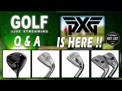 PXG Golf are HERE !! LIVE Q and A