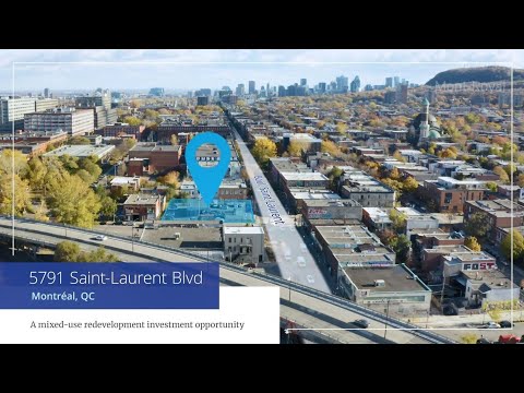 Mixed-use redevelopment investment opportunity in Montréal