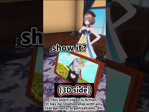 Common Story Of Never Ending Dispute Between 3D and Live 2D [ENG SUB] Aogiri High School #shorts