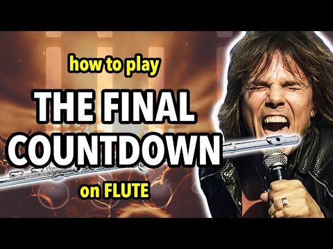 How to play The Final Countdown on Flute | Flutorials