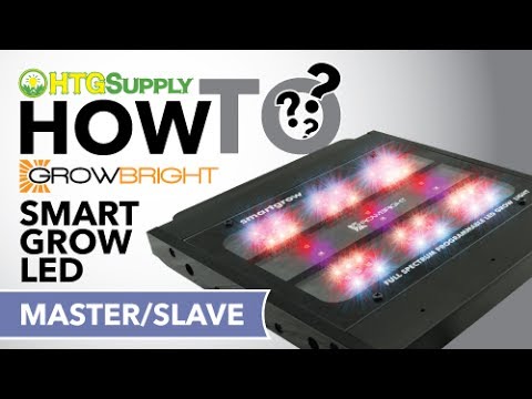 HTG Supply Presents: How To Set your Master and Slave SmartGrow LED