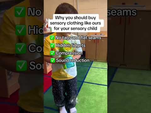 Sensory clothing can have a huge impact on regulation, comfort, and self esteem! #sensory #spd