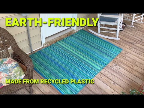 🌿 Eco-Friendly Fab Habitat Outdoor Rug Review ~ Recycled & Reversible!