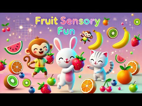 Fruit Sensory Fun: A Fun Exploration of Fruit Flavors🍈