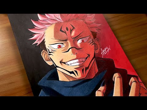 Drawing RYOMEN SUKUNA [Jujutsu Kaisen]