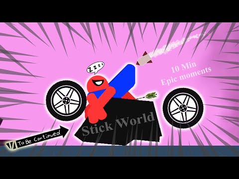 10 Min Best falls | Stickman Dismounting funny and epic moments | Like a boss compilation #670