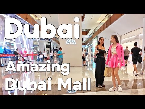 Dubai 🇦🇪 Amazing Dubai Mall, Burj Khalifa, City Center [4K] Walking Tour