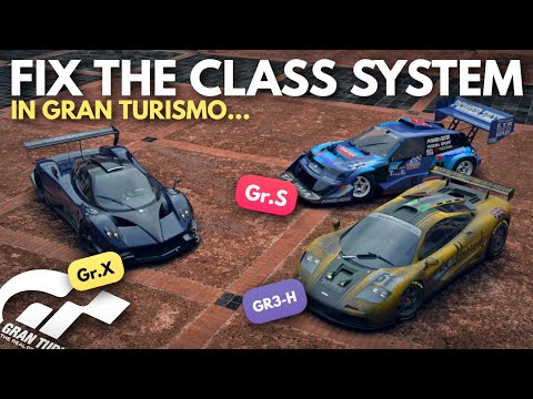 How to fix the CLASS SYSTEM in GT7 | Group System Reworked | Gran Turismo | Gr4 Gr3 Gr2 Gr1 GrB GrX