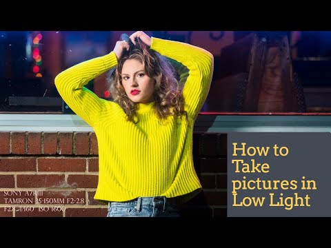 How to Take Pictures in Low Light without Flash