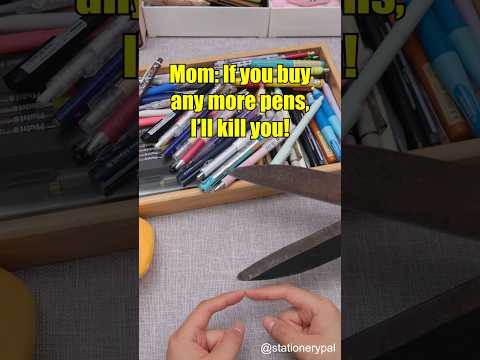 How often do you buy new pens? #shorts