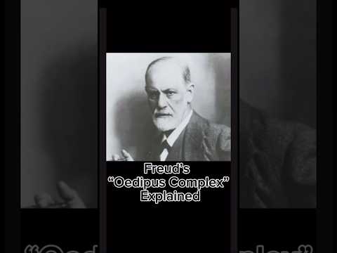 Signing Freud’s “Oedipus Complex” explained #shorts #psychology