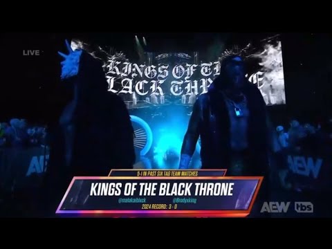 KINGS OF THE BLACK THRONE ENTRANCE DYNAMITE 13/11/24