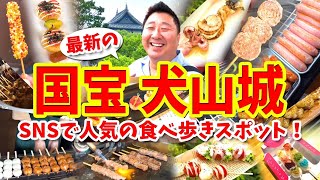 【愛知 犬山城】グルメ攻略ガイド（SNSで人気の串料理を10種類以上も食べ歩き）