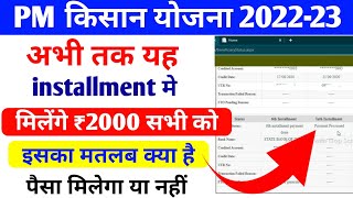 PM Kisan installment 2022|PM Kisan yojana beneficiary status payment Processed|pm Kisan