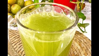 Amla & Curry Leaves Juice  for Weight Loss, Healthy Hair, Glowing Skin