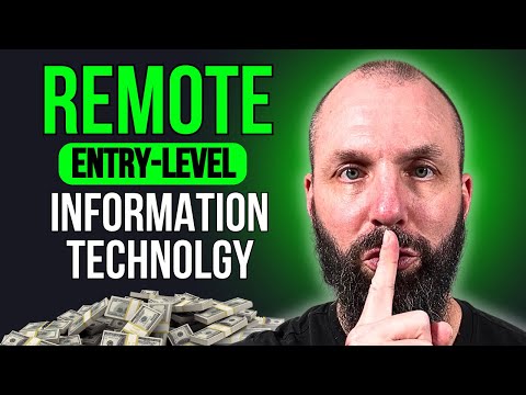 4 Entry-Level Remote I.T. Jobs Hiring Right Now!!