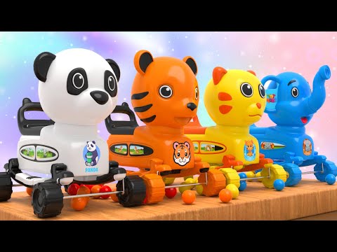 Color Balls & Sing a Song! | Baba Black Sheep + Wheels On the Bus & more | Nursery Rhymes