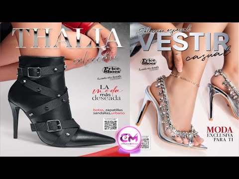 CATALOGO PRICE SHOES COLECCIÓN THALIA Y VESTIR CASUAL 2024