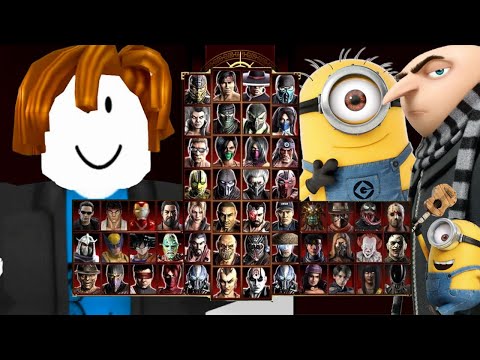 Mortal Kombat 9 - ROBLOX & MINIONS and GRU - Expert Tag Ladder - Gameplay @(1080p) - 60ᶠᵖˢ ✔