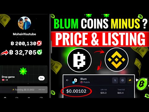 Blum Points Missing Problem ? | Blum Airdrop Update Today | Blum Airdrop Price & Listing Date