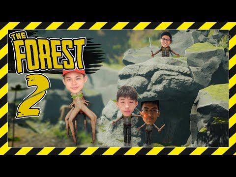 The Forest #2 搞笑 進入山洞 “男神” 被女生 追！ ！【Gaming 亂亂玩】