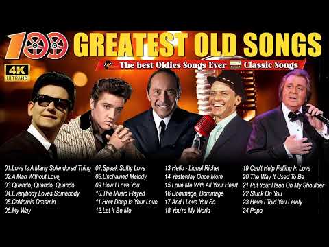 Greatest Hits Legendary Old Songs ⏰ Elvis Presley, Roy Orbison, Paul Anka, Frank Sinatra, Engelbert