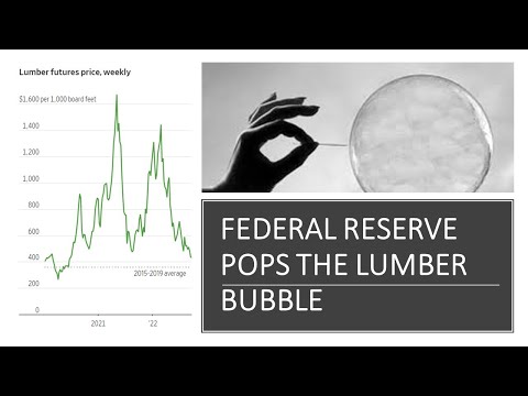 Lumber falls back to Pre COVID levels