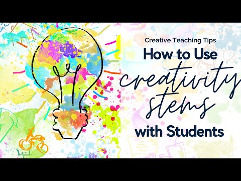 Boost Creativity at School and Creativity at Home with Creativity Stems