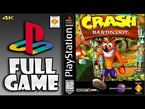 Crash Bandicoot 100% (PS1) - Full Game Walkthrough / Longplay (4K60ᶠᵖˢ)