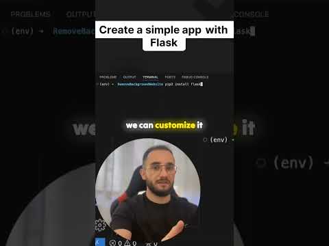 What is Flask and how you can build a web app with it #python #flask #webdevelopment