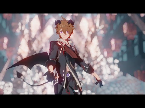 【Genshin Impact MMD】ヒアソビ - Tartaglia